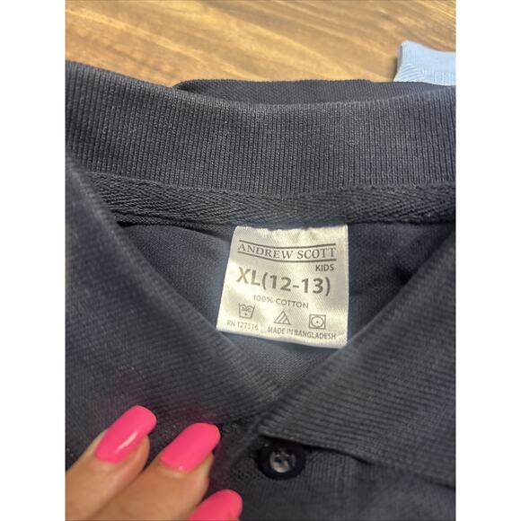 4 Andrew Scott School Uniform Polo for Boys XL 12-13 - Picture 5 of 12